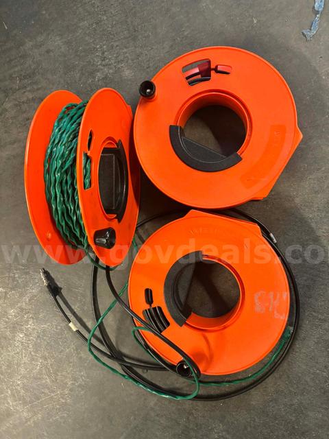 3x Portable Cable Reel