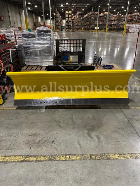 SnowWolf 7'6" Snow Plow Blade for Skid Steer