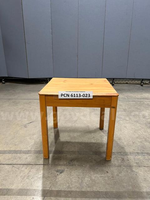 End Table, Nightstand, Light Brown, Wood