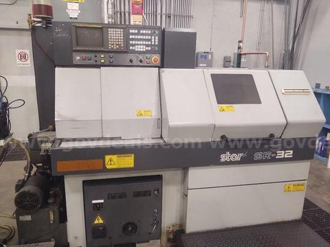 Star SR-32 Swiss Screw CNC Lathe