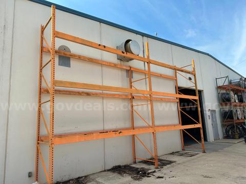 PALLET RACKING, 12' LONG BAYS