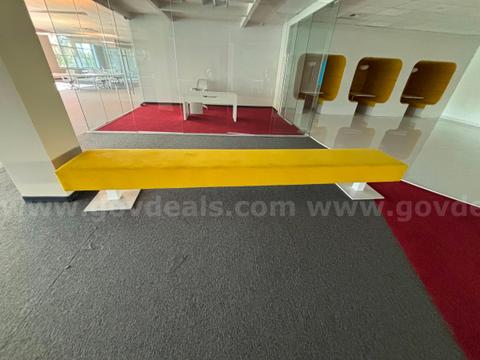 Bench Seating – Mustard Yellow