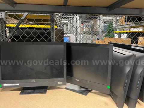 Lot of (5) Dell OptiPlex All-In-Ones