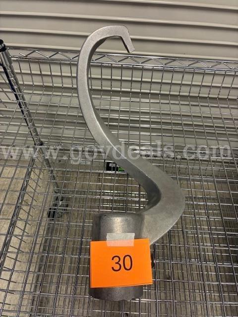 Hobart Mixer Dough Hook 60 Qt