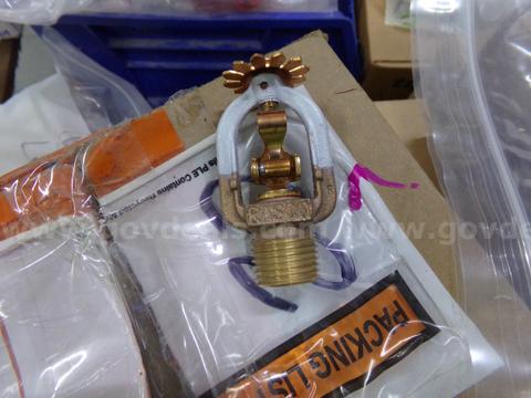 LOT OF SPRINKLER HEAD, BULK MATERIALS** NEW CONDITION**