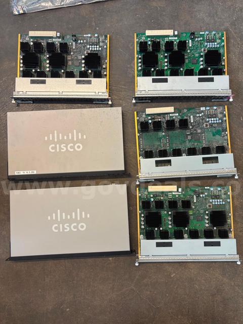6x Cisco Managed Switches