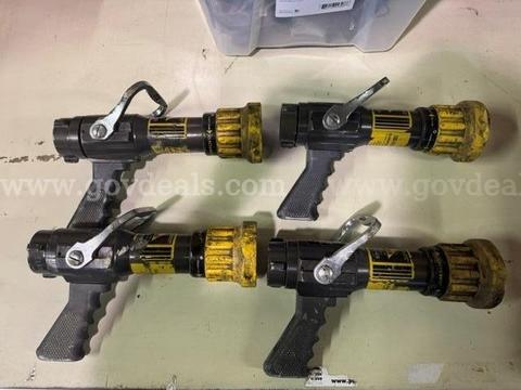 4 - Elkhart Select-O-Matic SM-20FG Fire Hose Nozzles