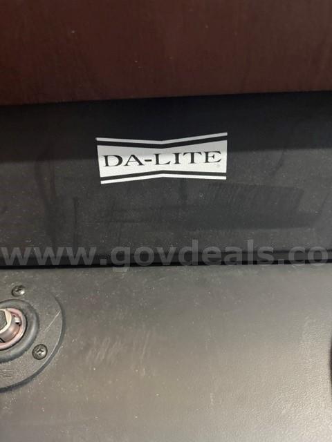 Da-Lite Lectern Podium - APPROX 48-”High 32”wide 22" deep