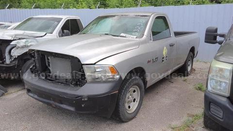 2014 DODGE RAM 1500 4X4 LWD/DS18469/98624/FLEET/KB3230/SALVAGE TITLE/OFF-SITE