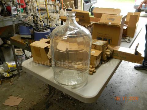 Big Lot Of assorted Glass Lab Equipment