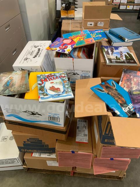 Pallet of Used/Surplus Books