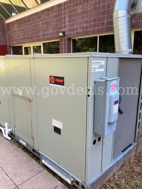 Two Trane Outdoor Units