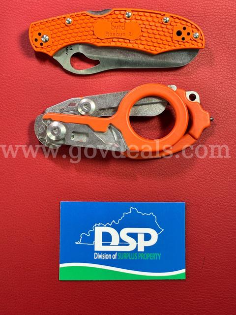 Spyderco Byrd Rescue 2 8Cr13MoV Knife-Rescue Scissors/PRE-OWNED/DS18482/98662/TSA