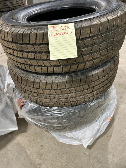 NEW - SET OF 4 MICHELIN LTX M/S 2 LT 245/75 R 17TIRES