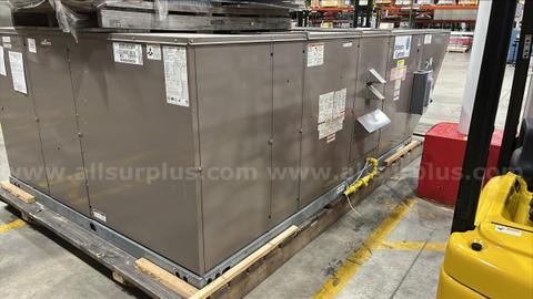 FORCED AIR FURNACE WITH COOLING UNIT