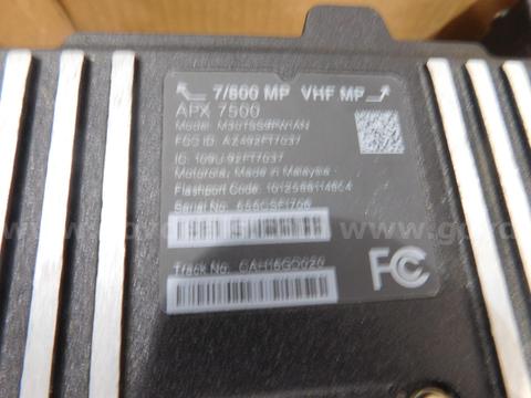 7 EMS XLT 2500 & 3 VHF AXP 7500