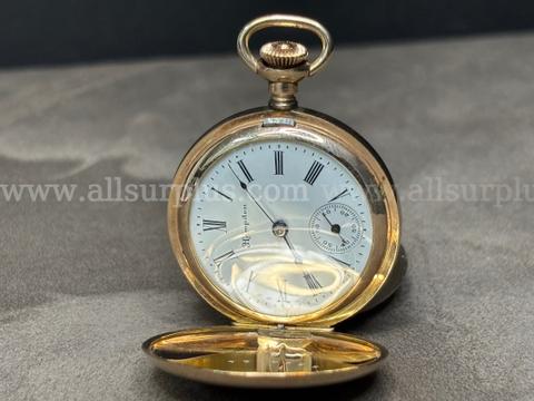 Mixed Gold Hampden Pocket Watch (Rose)