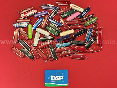 50 Victorinox Mini Swiss Army Knives/PRE-OWNED/DS18502/98752/TSA