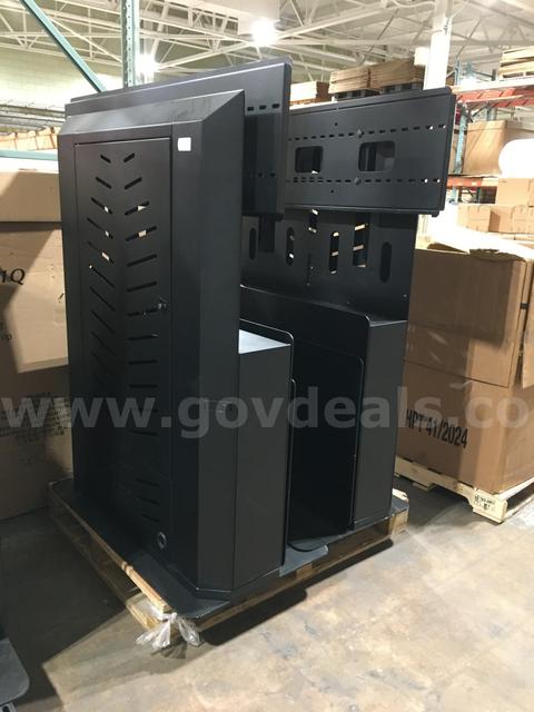 pallet of 2 avteq elt-3000 metal display stand