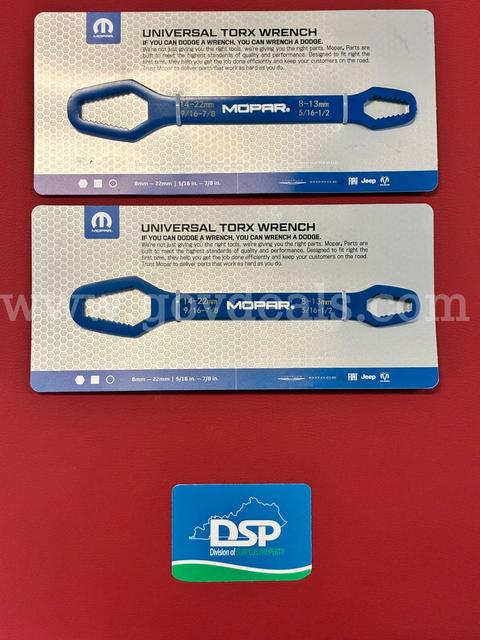 2 MOPAR Universal Torx Wrenches/PRE-OWNED/DS18520/98853/TSA
