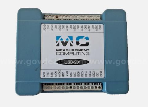 MC Measurement Computing USB-201 Data Acquisition Device 151840E-01L
