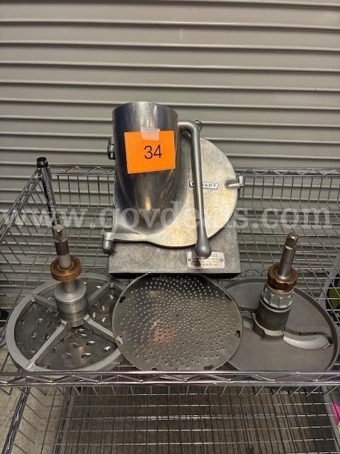4 sets- Hobart VS9-13 9" Slicer Attachment w/ Back Case & Hopper Front