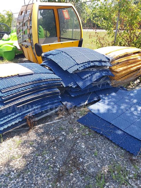 Lot of Interlocking Plastic Flooring Tiles
