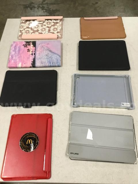 Lot of misc box items-McDonald's laptop case, Infiland laptop case, New York laptop case "DH"