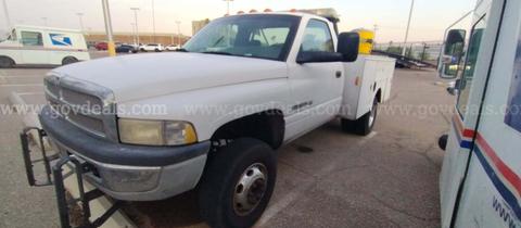 2001 Dodge Ram 3500 Utility Body Pickup Truck