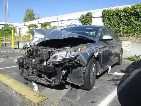 2017 Hyundai Sonata Hybrid - front end collision damage