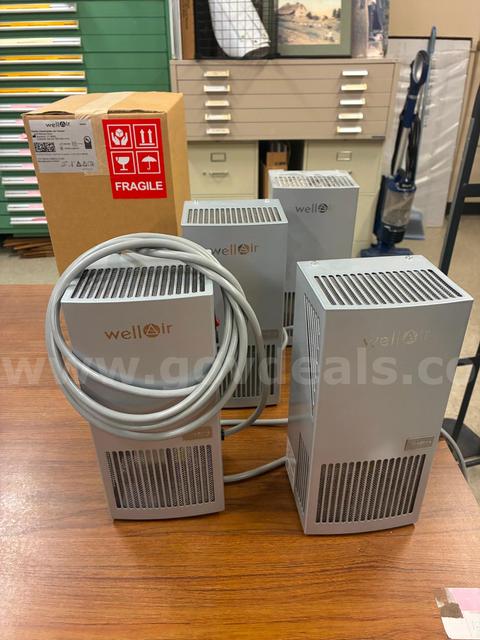 Lot of 5 WellAir Protect 200 Air Disinfection Units