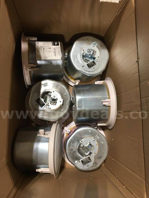 LOT OF 6 JBL CEILING LOUD SPEAKERS 26CT