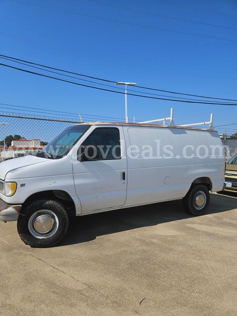 1998 Ford Econoline Cargo Van with interior shelves