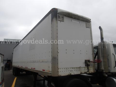 1999 Wabash 45ft Box Van Trailer