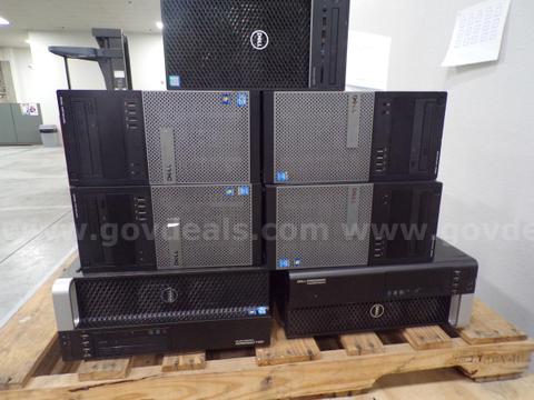 DELL COMPUTERS (VARIOUS QTY 13)