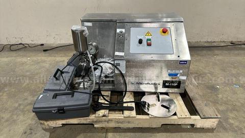 Microfluidics M-110P Microfluidizer Processor Homogenizer