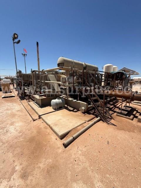 Compressor, Ajax DPC 2804LW, 800HP, 440RPM w/ Cooler, Panel & Hot Start System,