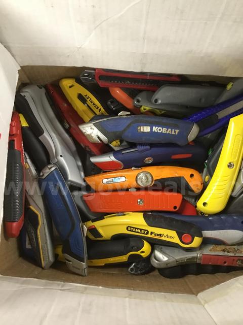 Lot of Box Cutters