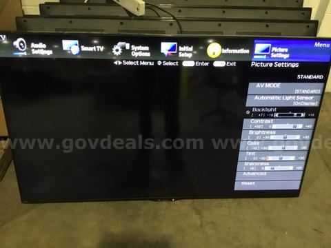 62" Sharp Aquos Smart T.V.