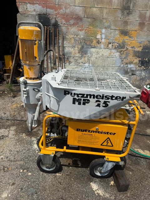 Putzmeister MP 25 mortar / grout pump