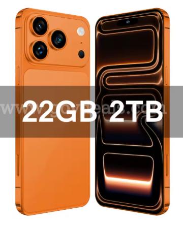 4 packs Smart phone Unlocked 22GB RAM 2TB Storage charger ,POWER BANK and case