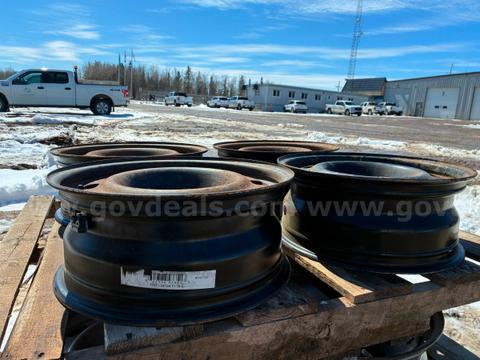 Set of 4 Used Tire Rims