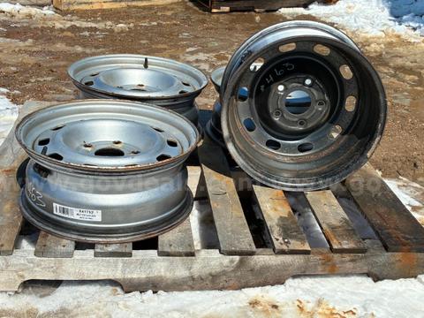 Set of 4 Used Tire Rims