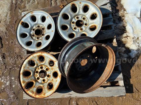Set of 4 Used Tire Rims