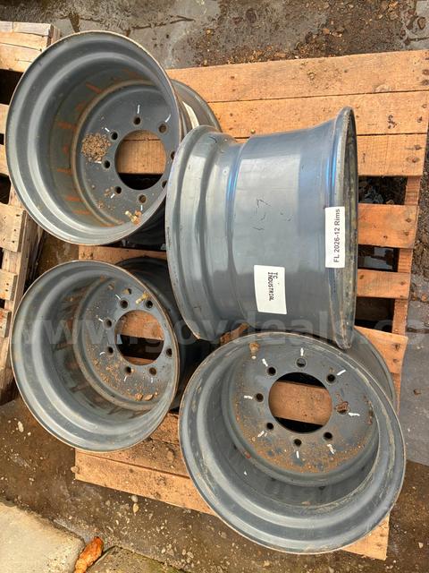 Set of 4 Used Tire Rims