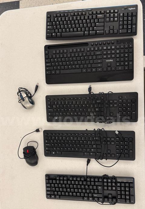 Lot of Keyboard & Mice