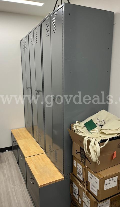 Three Lockers **TAKE A LOOK**