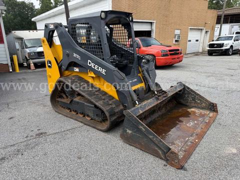 2017 John Deere 317G Compact Track Loader - 1,963 Hours - GP Bucket