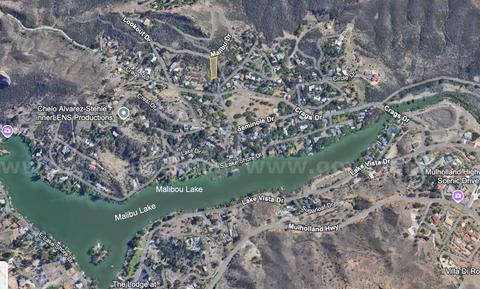 Rare Malibu Lake-View Lot in Pristine location