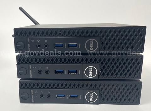 3 LOT -Dell Optiplex 3050 / 128 GB NVMe / i5-7500T @2.7GHz / 8GB RAM / Windows 11 Pro